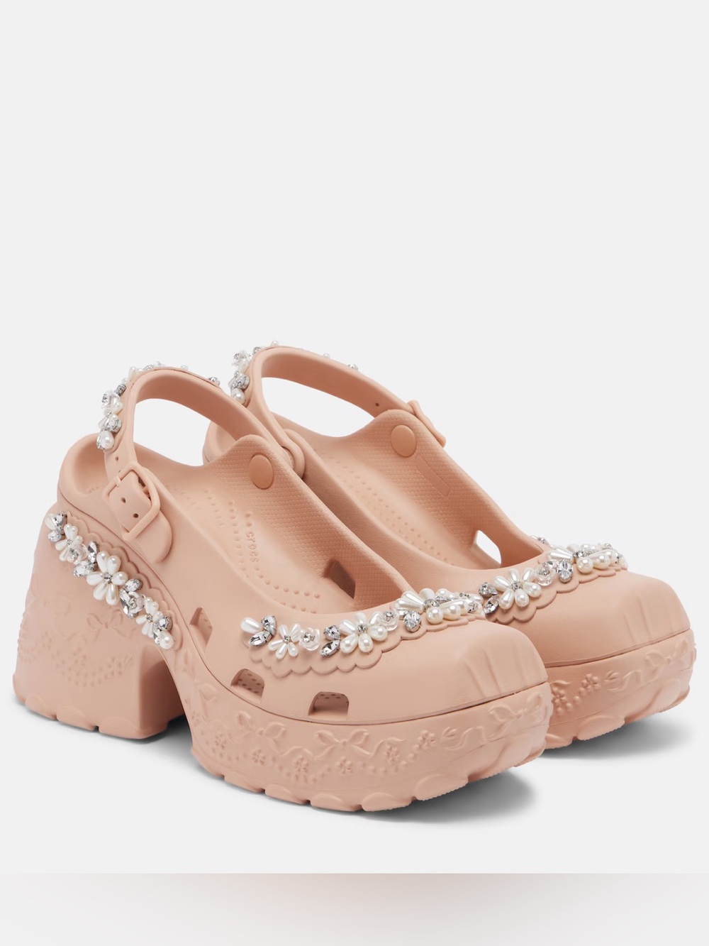 Simone Rocha x Crocs Ballerina Platform Pink Caramel